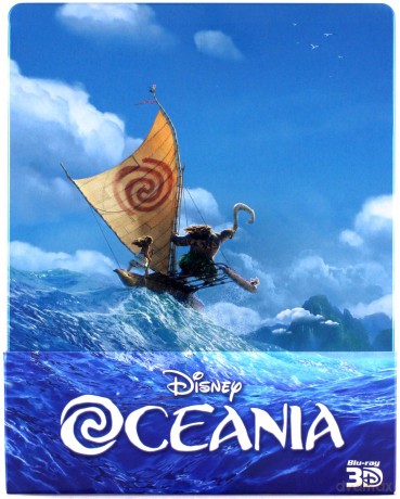 Moana (Vaiana: Skarb oceanu) (steelbook) [Blu-Ray 3D]+[Blu-Ray]