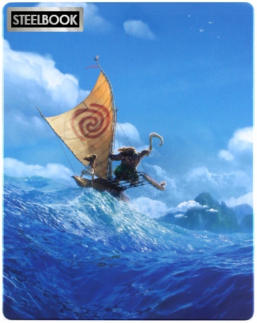 Moana (Vaiana: Skarb oceanu) (steelbook) [Blu-Ray 3D]+[Blu-Ray]