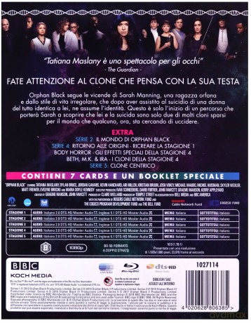Orphan Black (Complete Series) [Blu-Ray]