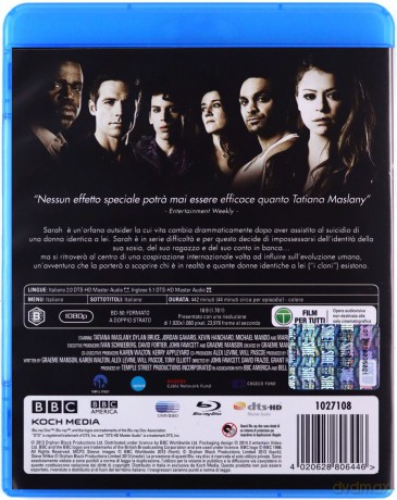 Orphan Black (Complete Series) [Blu-Ray]