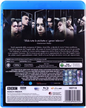 Orphan Black (Complete Series) [Blu-Ray]