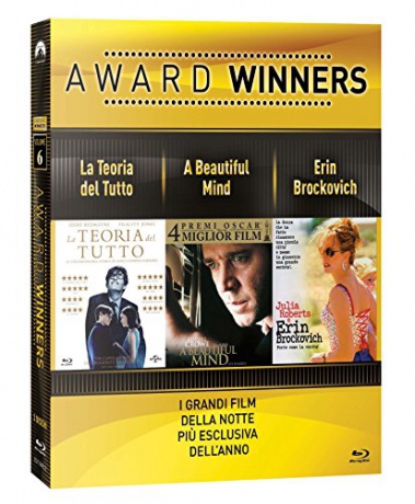 Oscar Collection - Vol. 6 (The Theory of Everything / A Beautiful Mind / Erin Brockovich) (Teoria wszystkiego / Piękny umysł / Erin Brockovich) [3xBlu-Ray]