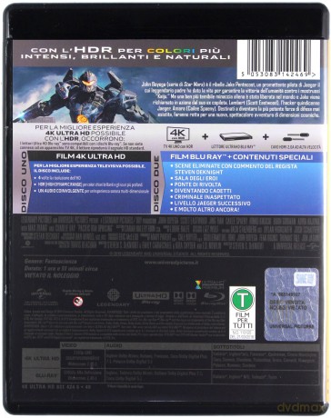 Pacific Rim: Rebelia [Blu-Ray 4K]+[Blu-Ray]