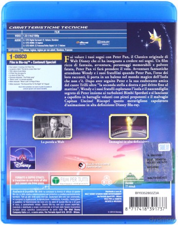 Piotruś Pan [Blu-Ray]