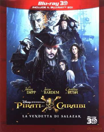 Pirates of the Caribbean: Dead Men Tell No Tales (Piraci z Karaibów: Zemsta Salazara) [Blu-Ray 3D]+[Blu-Ray]
