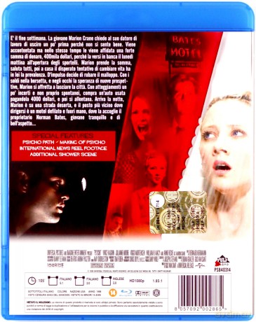 Psycho (Psychol) [Blu-Ray]