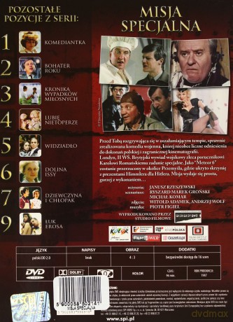 Misja specjalna [DVD]