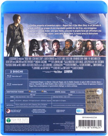 Rogue One: A Star Wars Story (Łotr 1: Gwiezdne wojny - historie) [2xBlu-Ray]