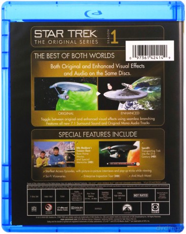 Star Trek: Original Series: Season 1 [7xBlu-Ray]