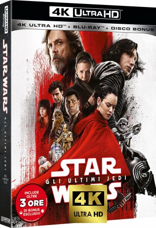 Star Wars: Episode VIII - The Last Jedi (Gwiezdne wojny: Ostatni Jedi) [Blu-Ray 4K]+[Blu-Ray]