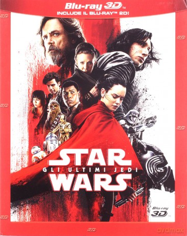 Star Wars: Episode VIII - The Last Jedi (Gwiezdne wojny: Ostatni Jedi) [Blu-Ray 3D]+[Blu-Ray]