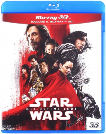 Star Wars: Episode VIII - The Last Jedi (Gwiezdne wojny: Ostatni Jedi) [Blu-Ray 3D]+[Blu-Ray]