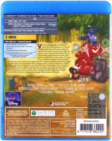 Tarzan [Blu-Ray]