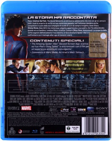 The Amazing Spiderman (Niesamowity Spider-Man) [Blu-Ray]
