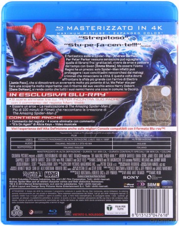 The Amazing Spider-Man 2 (Niesamowity Spider-Man 2) [Blu-Ray]