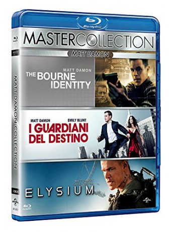 The Bourne Identity / Elysium / The Adjustment Bureau (Tożsamość Bourne'a / Elizjum / Władcy umysłów) [3xBlu-Ray]