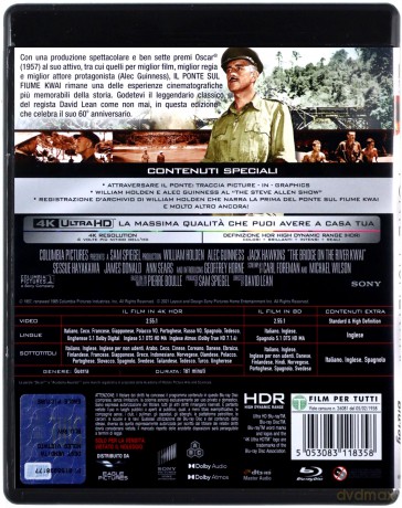 Most na rzece Kwai ((60th Anniversary edition) [Blu-Ray 4K]+[Blu-Ray]