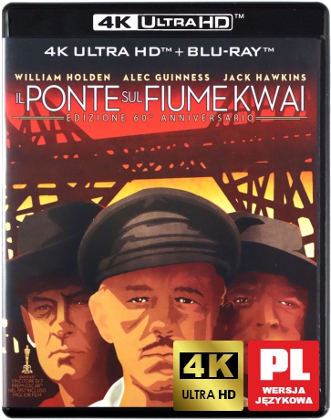Most na rzece Kwai ((60th Anniversary edition) [Blu-Ray 4K]+[Blu-Ray]