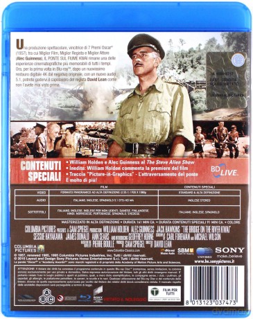 The Bridge on the River Kwai (Most na rzece Kwai) [Blu-Ray]