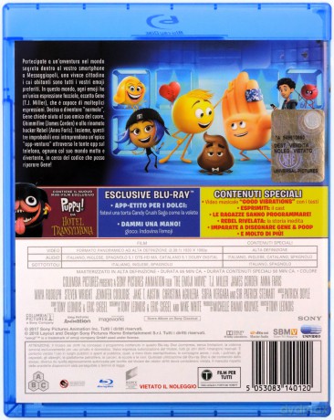 The Emoji Movie (Emotki: Film) [Blu-Ray]