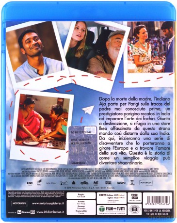 The Extraordinary Journey of the Fakir (Niezwykła podróż fakira, który utknął w szafie) [Blu-Ray]