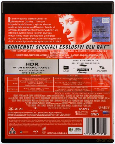 The Girl in the Spider's Web (Dziewczyna w sieci pająka) [Blu-Ray 4K]+[Blu-Ray]