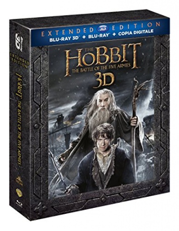 The Hobbit: The Battle of the Five Armies (Hobbit: Bitwa Pięciu Armii) [2xBlu-Ray 3D]+[Blu-Ray]