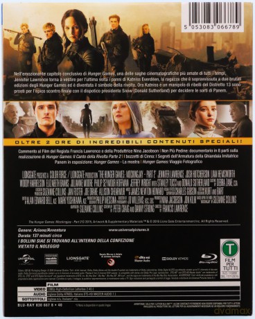 The Hunger Games: Mockingjay - Part 2 (Igrzyska śmierci: Kosogłos Część 2) [Blu-Ray]
