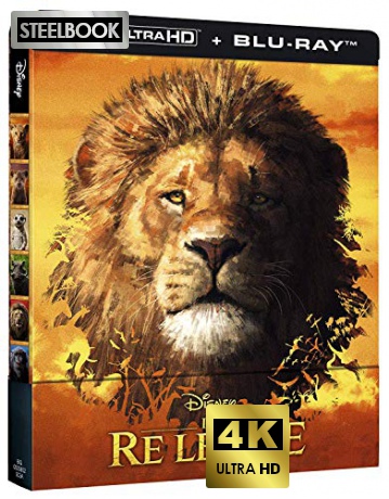 The Lion King (Król Lew) (steelbook) [Blu-Ray 4K]+[Blu-Ray]