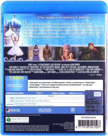 The Nutcracker and the Four Realms (Dziadek do orzechów i cztery królestwa) [Blu-Ray]