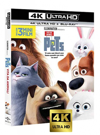 The Secret Life of Pets (Sekretne życie zwierzaków domowych) [Blu-Ray 4K]+[Blu-Ray]