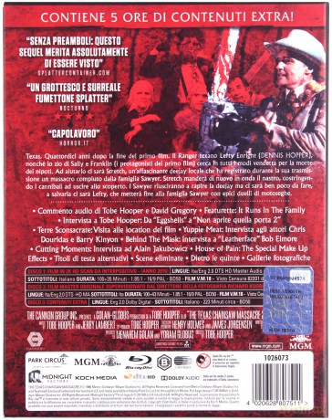 The Texas Chainsaw Massacre 2 (Teksańska masakra piłą mechaniczną 2) [3xBlu-Ray]