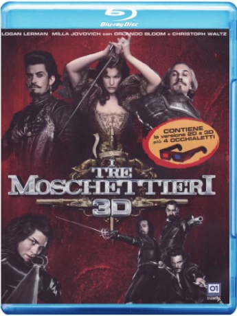 The Three Musketeers (Trzej muszkieterowie) [Blu-Ray 3D]+[Blu-Ray]