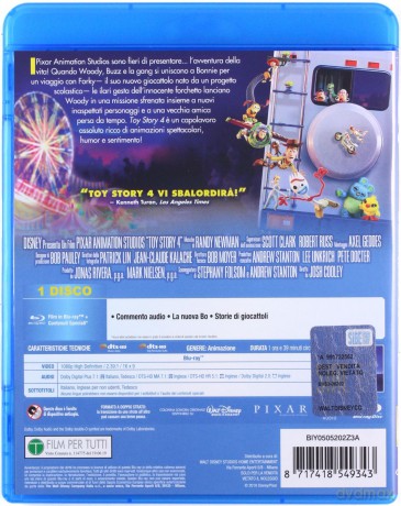 Toy Story 4 [Blu-Ray]