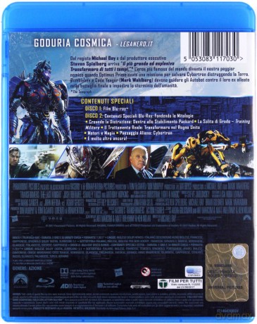 Transformers: The Last Knight (Transformers 5: Ostatni Rycerz) [2xBlu-Ray]