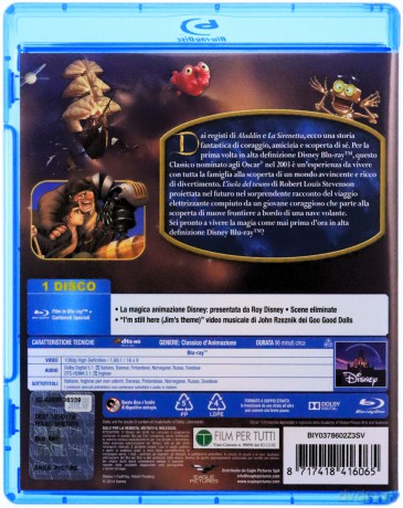 Treasure Planet (Planeta skarbów) [Blu-Ray]