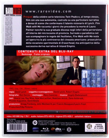 Twin Peaks: Fire Walk with Me (Miasteczko Twin Peaks. Ogniu krocz ze mną) [Blu-Ray]