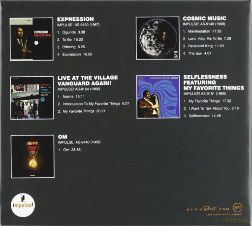 John Coltrane: Impulse! Albums Vol.4 [5CD]