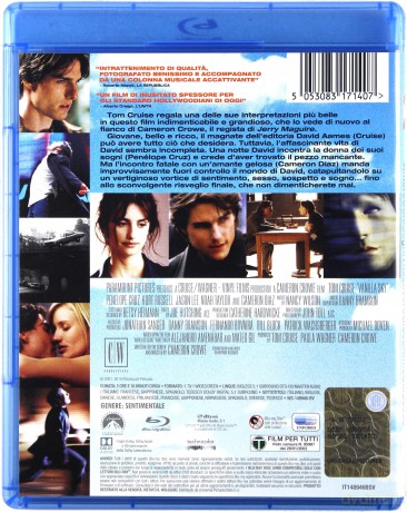 Vanilla Sky [Blu-Ray]