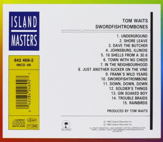 Tom Waits: Swordfishtrombones [CD]