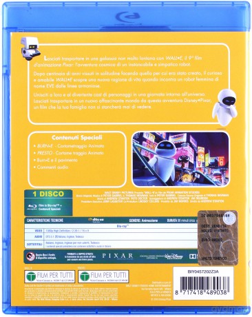 Wall-E (Special edition) [Blu-Ray]