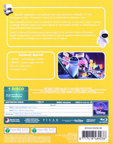 Wall-E (Special edition) [Blu-Ray]