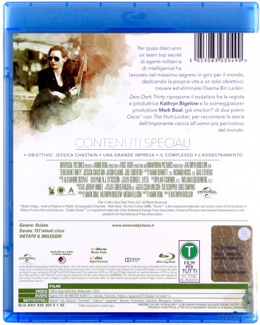 Zero Dark Thirty (Wróg numer 1) [Blu-Ray]