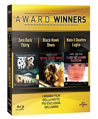 Zero Dark Thirty / Black Hawk Dawn / Born on the Fourth of July - Oscar Collection (Wróg numer 1 / Helikopter w ogniu / Urodzony 4 lipca) [3xBlu-Ray]