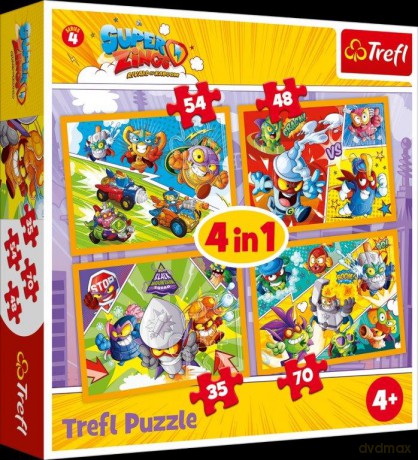 TREFL SuperZings. Magic Box 4w1 [PUZZLE]