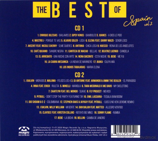 The Best of Spain Vol. 2 [2CD]