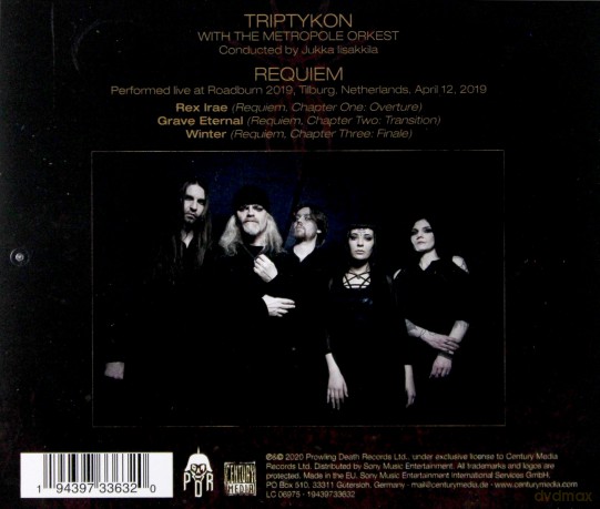 Triptykon with the Metropole Orchestra: Requiem (Live At Roadburn 2019) [CD]