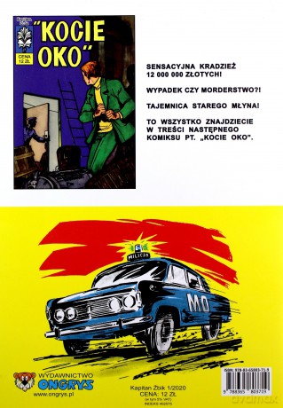 Kapitan Żbik (14) - Błękitna serpentyna [KOMIKS]
