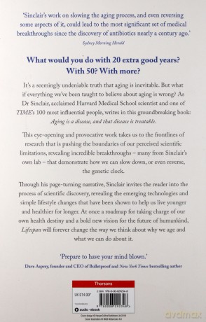 Lifespan Why We Age and Why We Don't Have To - David A. Sinclair [KSIĄŻKA]