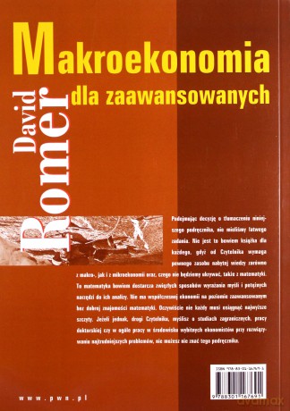 Makroekonomia dla zaawansowanych - David Romer [KSIĄŻKA]